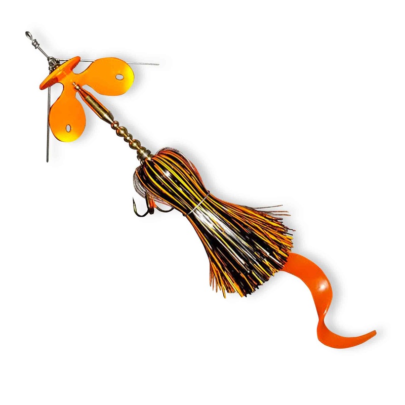 Muskie Munchies Big Ticker Killer Triple Slurp Bucktail