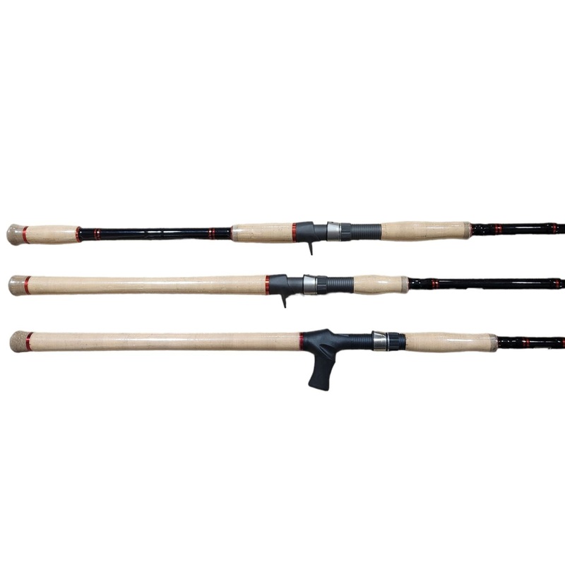 Chaos Tackle Assault Stick 20/20 Revolution Grip Baitcast Rods