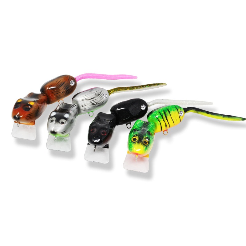 Scorpion Madmouse|Fire Tiger|Black|Brown|Silver / Green Chartreuse Belly