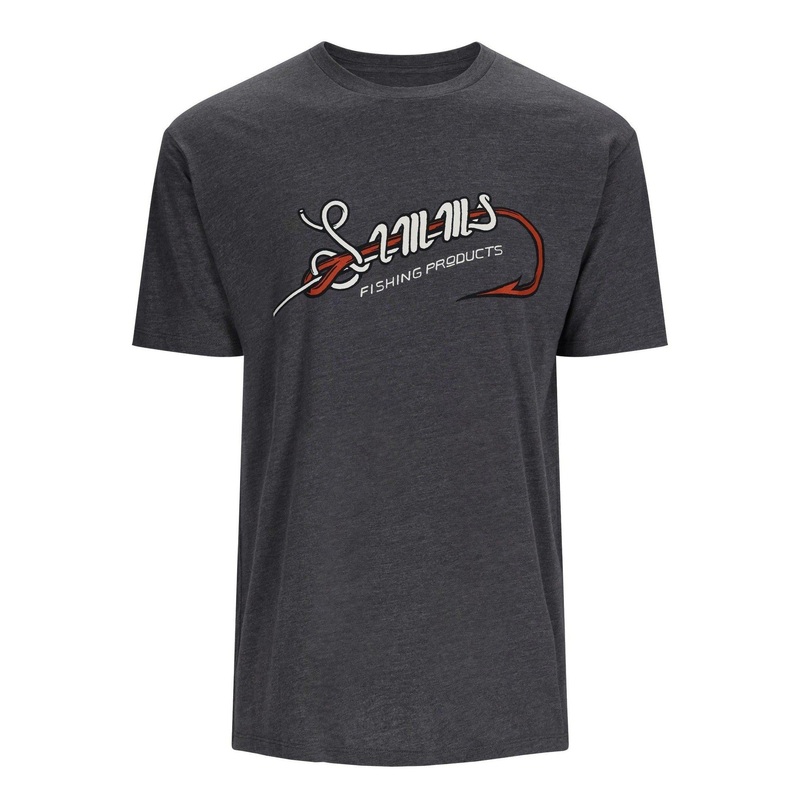Simms M’s Hook & Loop T-Shirt|Titanium Heather|Military Heather|Athletic Heather|M|L|XL|S|XXL