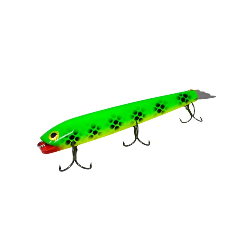 Bobbie Bait Jerkbait 9”|Flambeau Walleye|Flo Green Chub|White Belly Perch|Zit Frog|Hot Belly|Thunder Perch