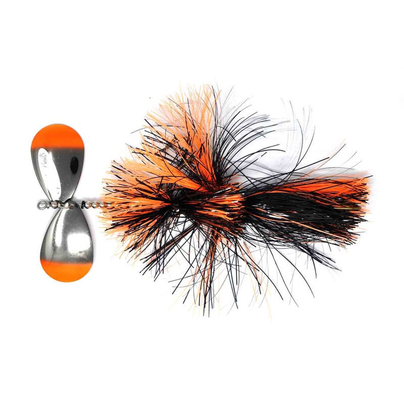 Spanky Baits 99 Bucktail|Black Glow Orange|Bumble Bee|Frostbite|Copper Pearl|Grimmace|Guacamole