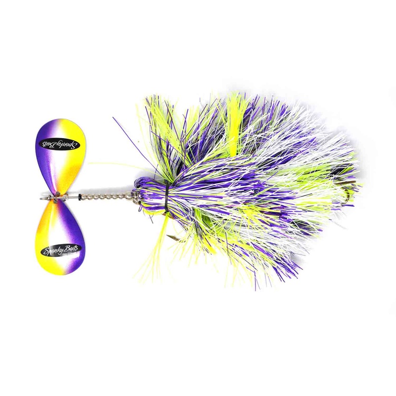 Spanky Baits Shocker Bucktail|Napalm Perch|Black / Gold|Baby Cisco|Walleye White Tail|Sexy Shad|Lemon Head