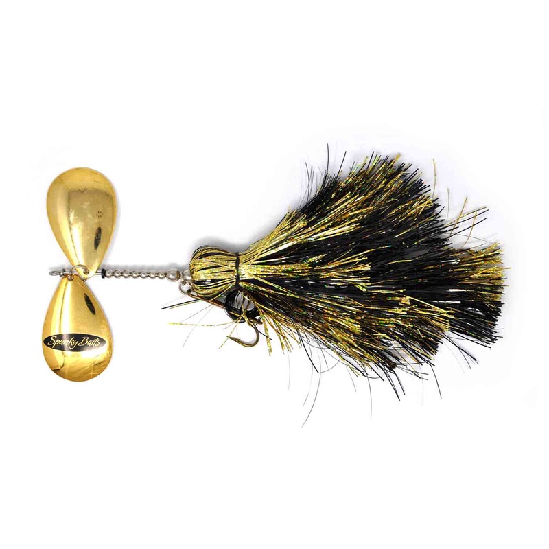 Spanky Baits Shocker Bucktail|Napalm Perch|Black / Gold|Baby Cisco|Walleye White Tail|Sexy Shad|Lemon Head