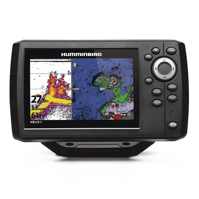 Humminbird Helix 5 CHIRP GPS G3 w/ LakeMaster Card