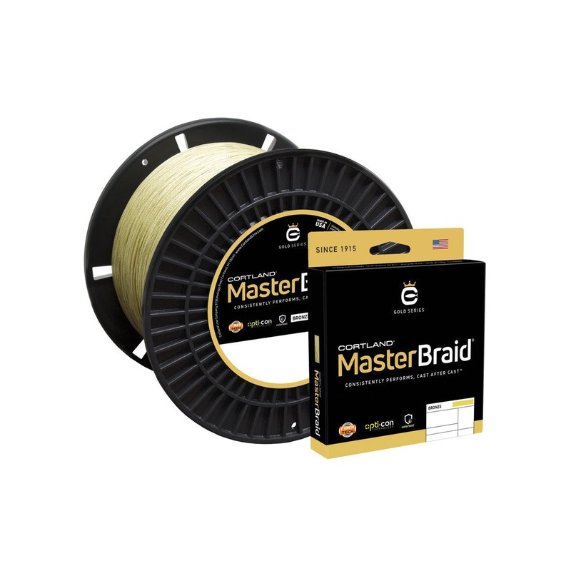 Cortland Master Braid|10 lb|15 lb|20 lb|30 lb|40 lb|50 lb|65 lb|80 lb|100 lb|130 lb|150 Yds|300 Yds|200 Yds|White|Bronze|Yellow
