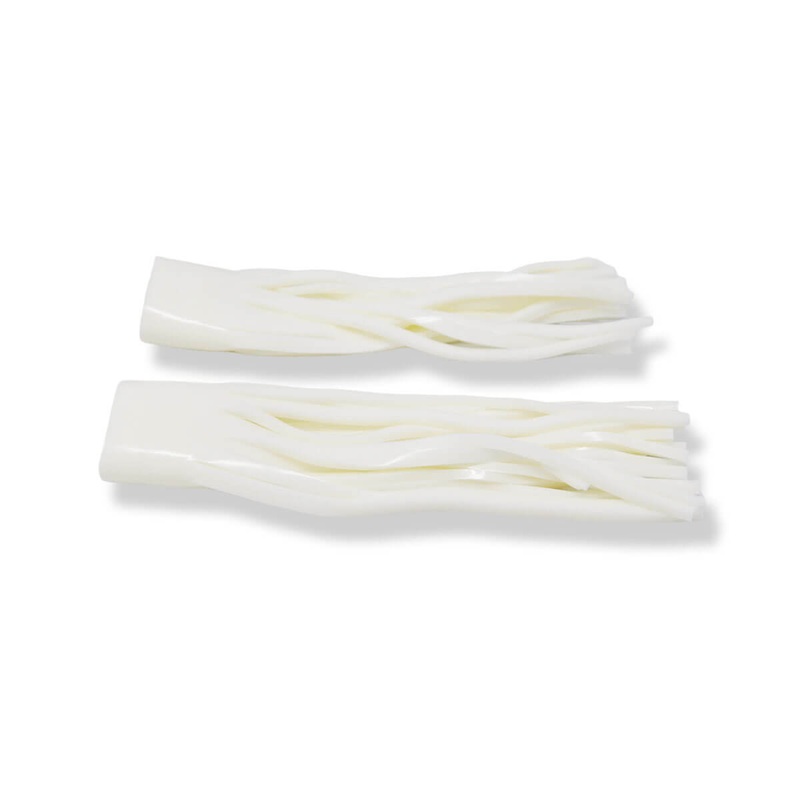 Livingston Kraken Tail Kit|Orange Tail Silver Glitter|Chartreuse Tail Silver Gliter|Black Tail Gold Glitter|Solid White Skirt|Punkin With Gold Fleck Skirt|Silver Sparkle Skirt|Fire Shirt/Chartreuse & Orange|White Tip/Black & White|Big Nasty/Black & Chartr