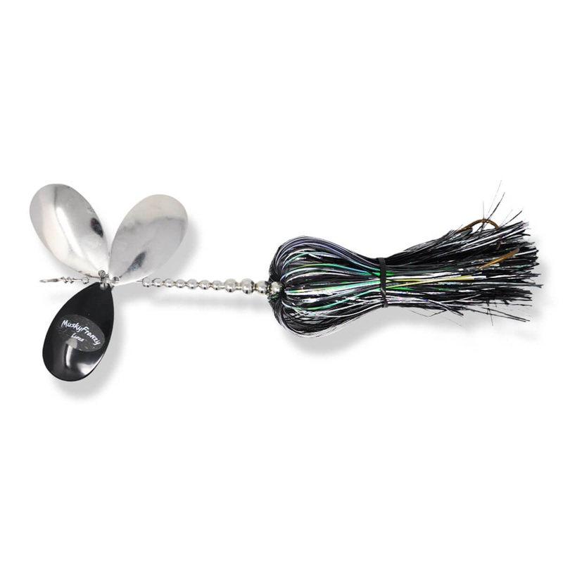 Musky Frenzy Apache Triple 8 Bucktail