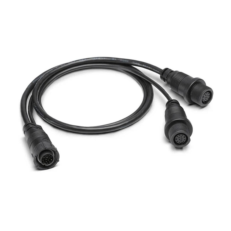 Humminbird 14 M ID SILR Y – SOLIX / APEX Side Imaging Left-Right Splitter Cable
