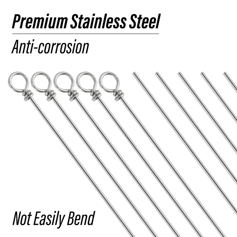 Dr.Fish 100pcs Fishing Spinner Shafts