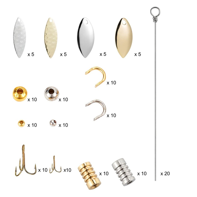 Dr.Fish 140pcs Spinner Making Kit – B5