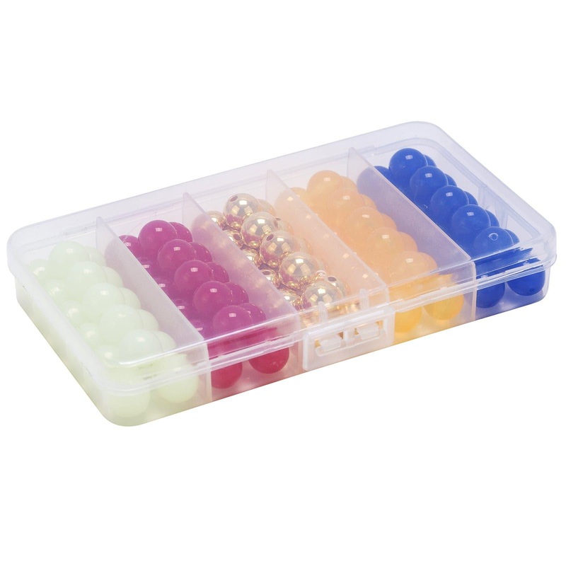 Dr.Fish 85pcs Big Fishing Beads 14mm