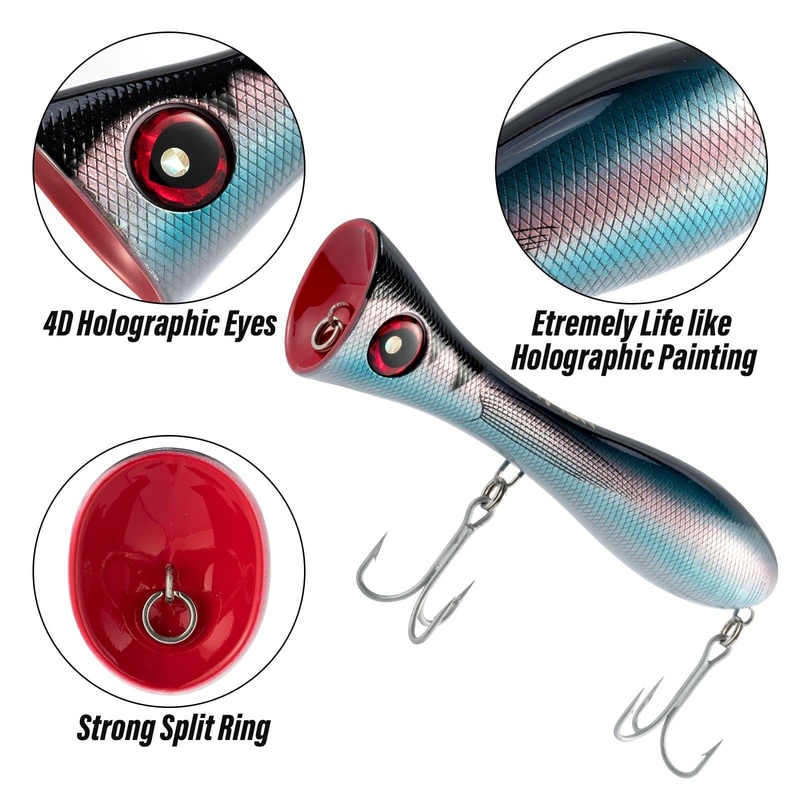 Dr.Fish 1pcs Saltwater GT Popper 8in