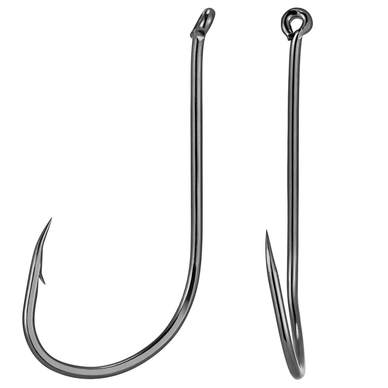 Dr.Fish 30pcs Octoups Hooks 1/0 to 10/0