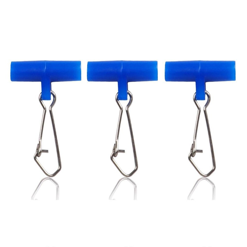 Dr.Fish 30pcs Sinker Slider with Hooked Snap 77-110lb