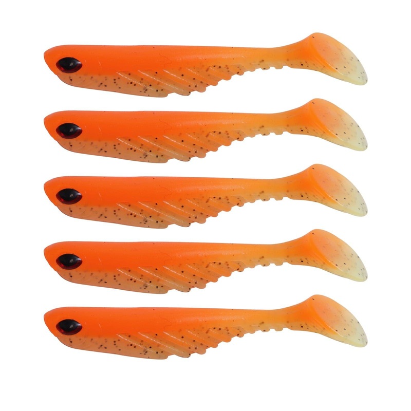 Dr.Fish 5pcs Soft Plastic Swimbaits 2.75”