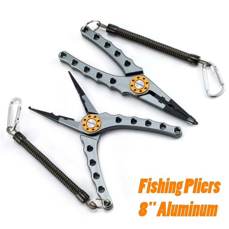 Dr.Fish Aluminum Fishing Plier 8in