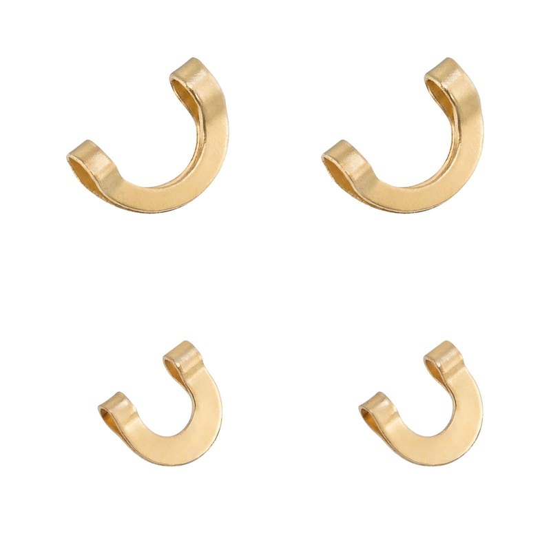 Dr.Fish 100pcs Folded Spinner Clevis