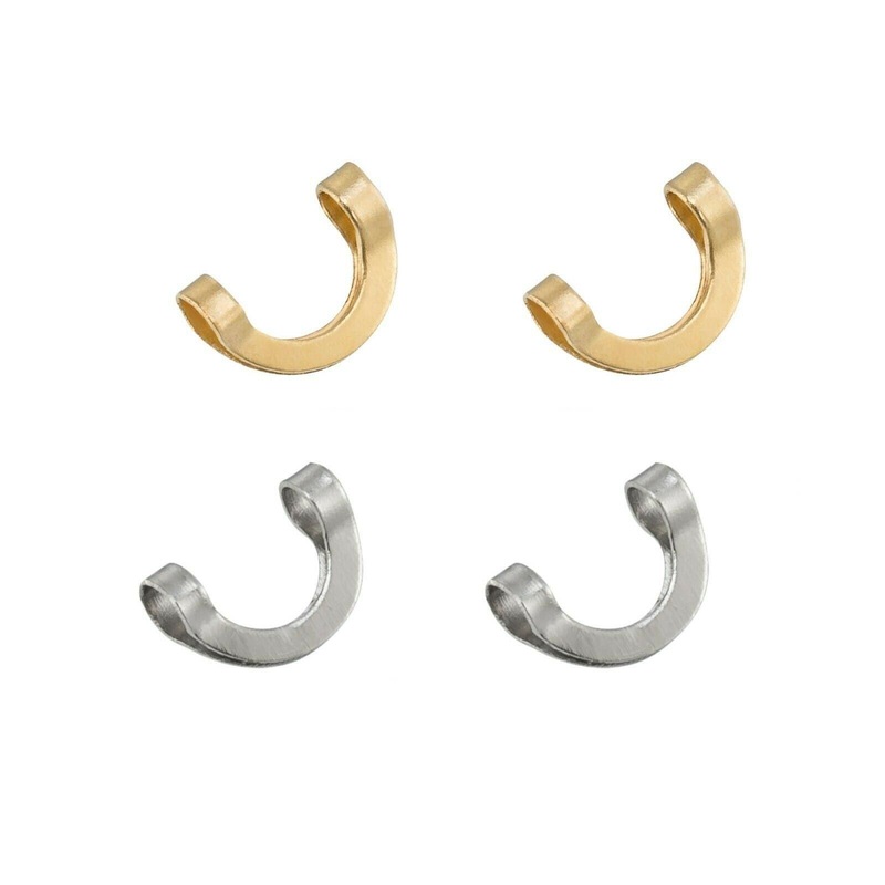 Dr.Fish 100pcs Folded Spinner Clevis