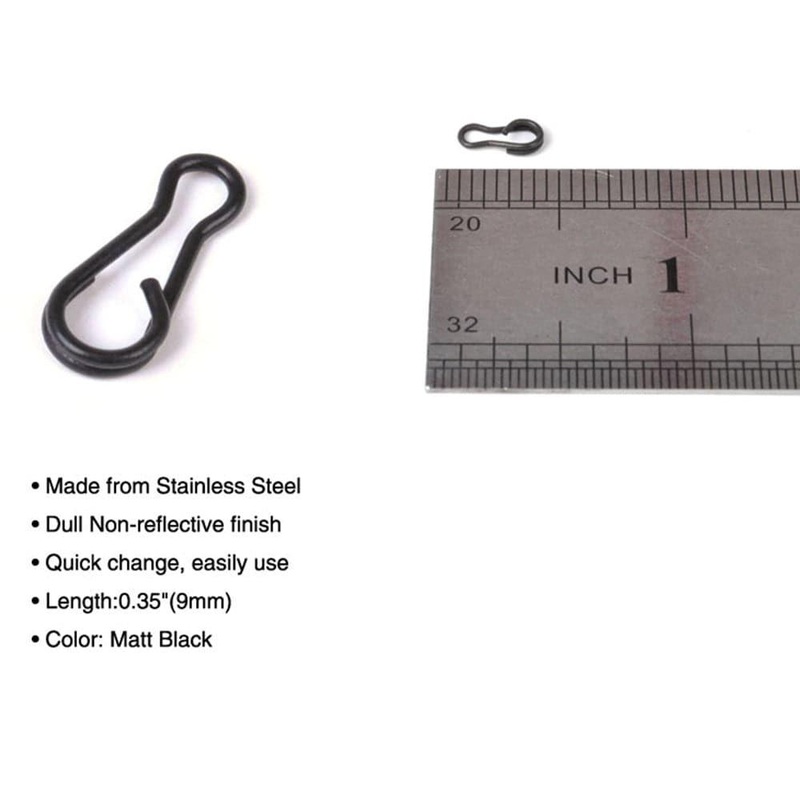 Dr.Fish 100pcs Kwick Lin-Q Clips