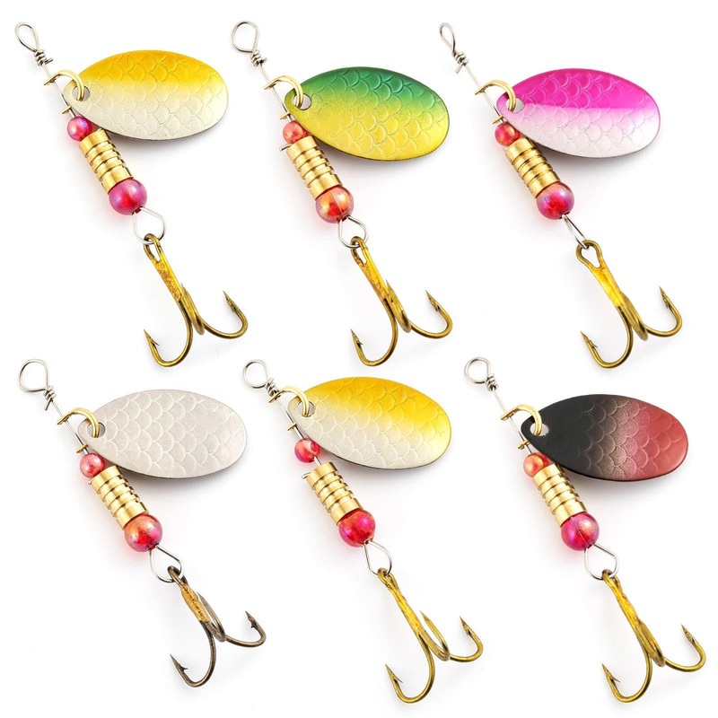 Dr.Fish 12pcs Spinners Minnows Crankbaits Kit