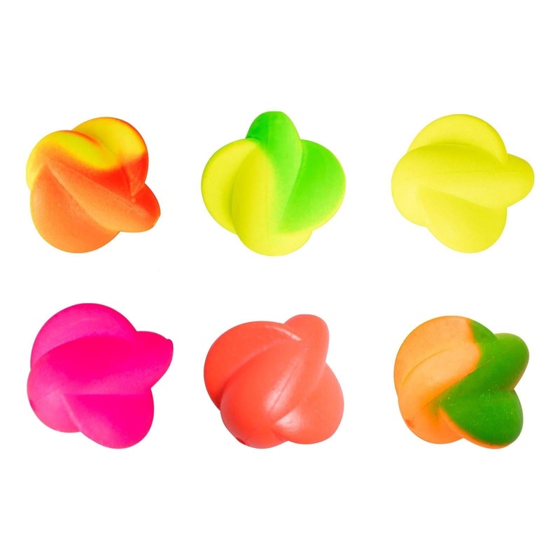 Dr.Fish 60pcs Spin Foam Floats 0.66”