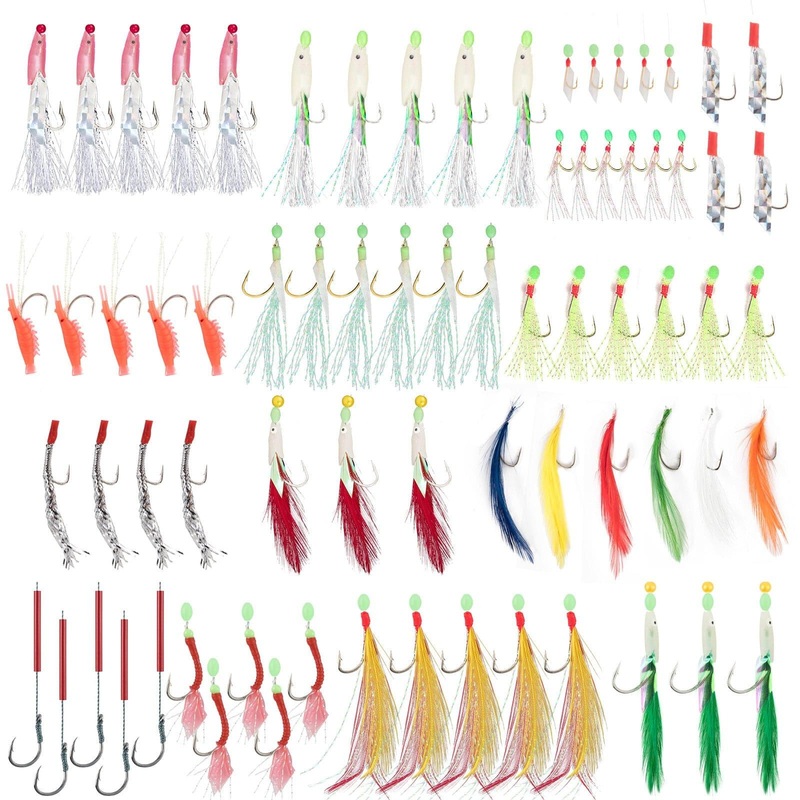 Dr.Fish Lot Mackerel Feather Rigs