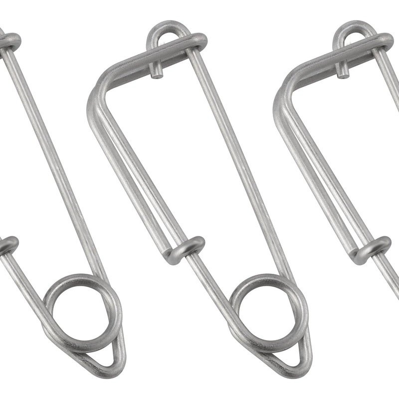 Dr.Fish 10pcs Sliver Trotline Clips