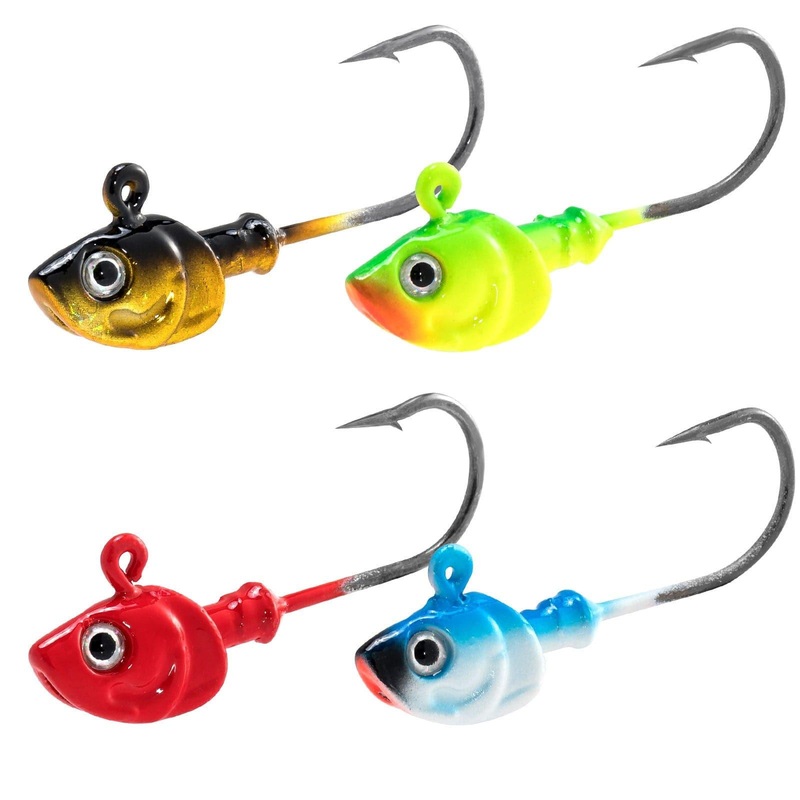 Dr.Fish 10pcs Swimbait Jig Heads 3/8oz-1/2oz