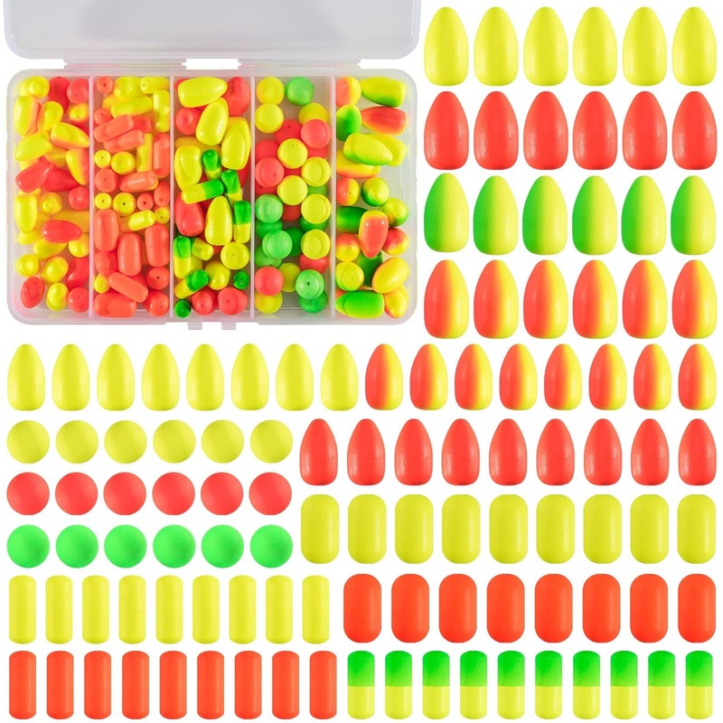 Dr.Fish 120/150pcs Foam Fishing Floats Kit