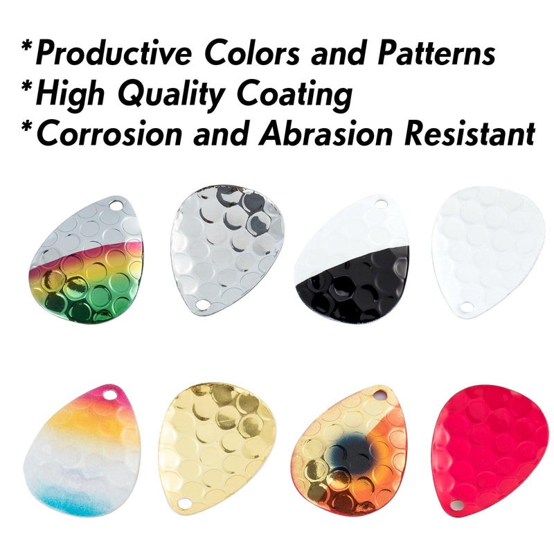 Dr.Fish 20pcs Colorado Blades