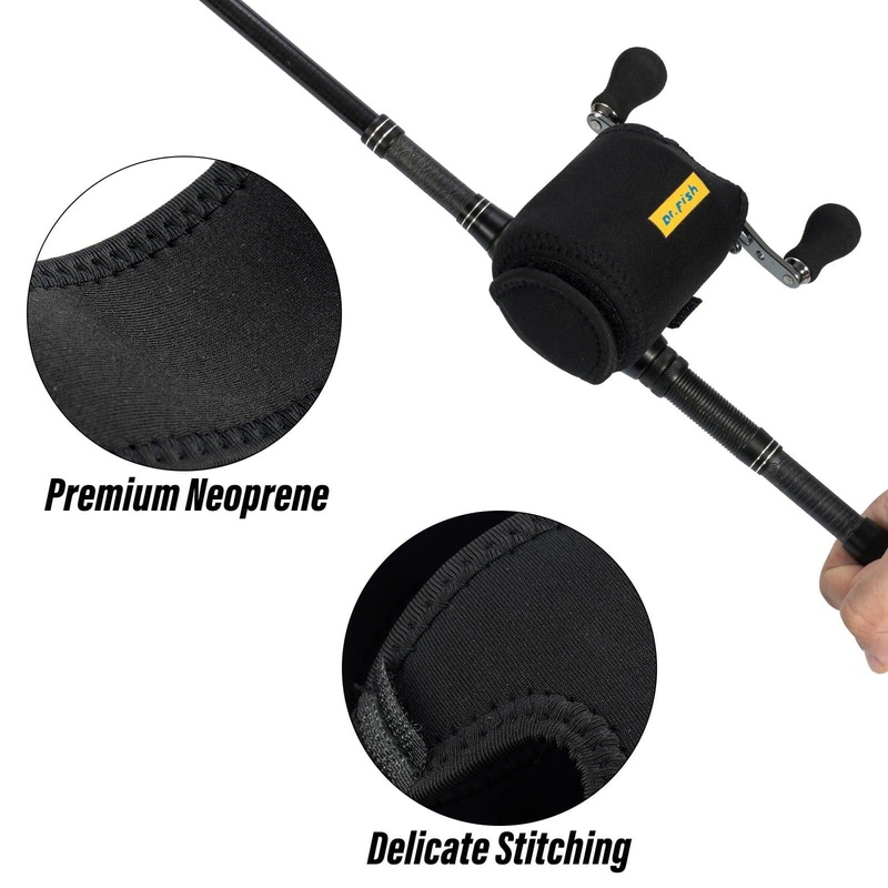 Dr.Fish 2pcs Baitcasting Reel Cover