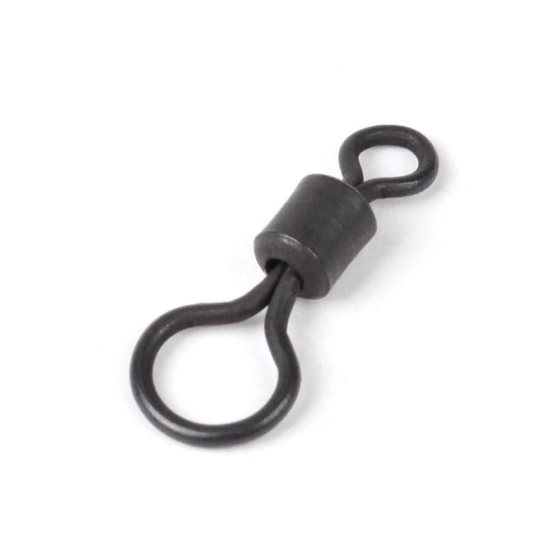 Dr.Fish 40pcs Big Eye Rolling Swivels 0.67in