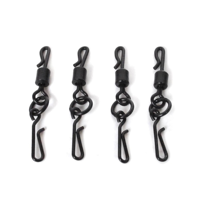 Dr.Fish 50pcs Quick Change Swivels Snaps 1.25”