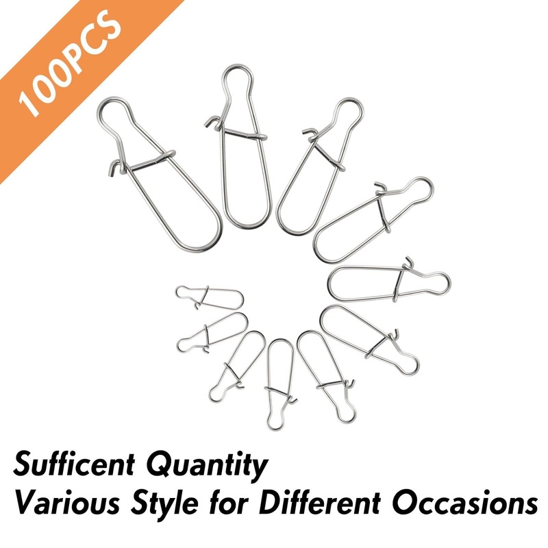 Dr.Fish 100pcs Duolock Snaps Kit