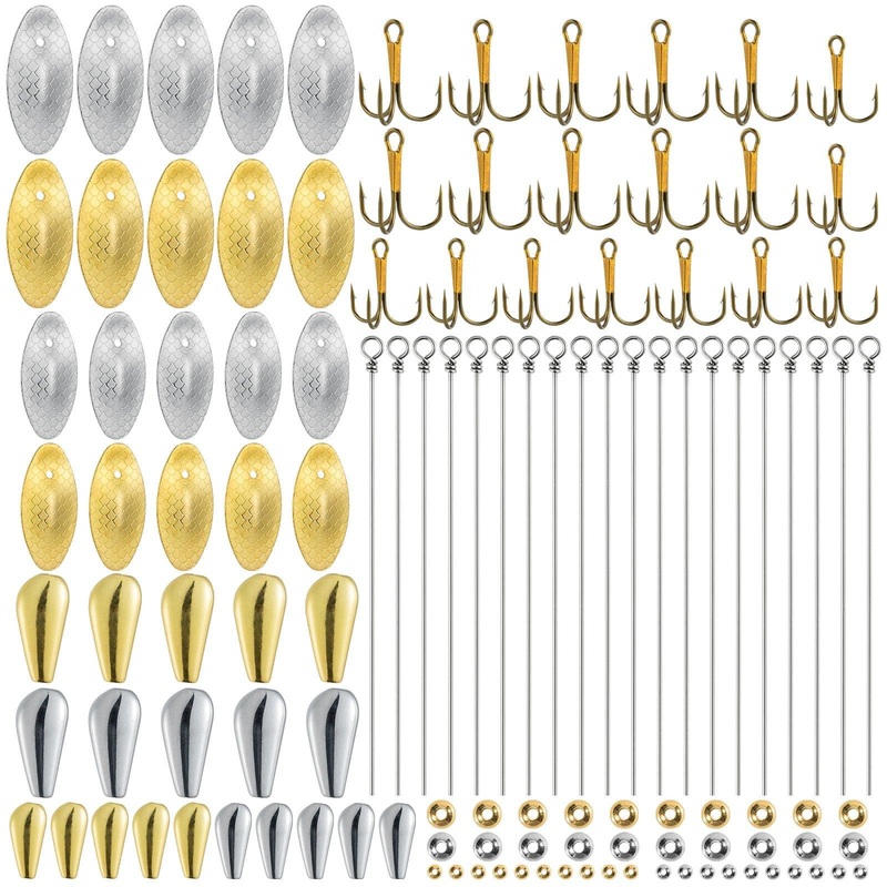 Dr.Fish 120pcs Spinner Making Kit