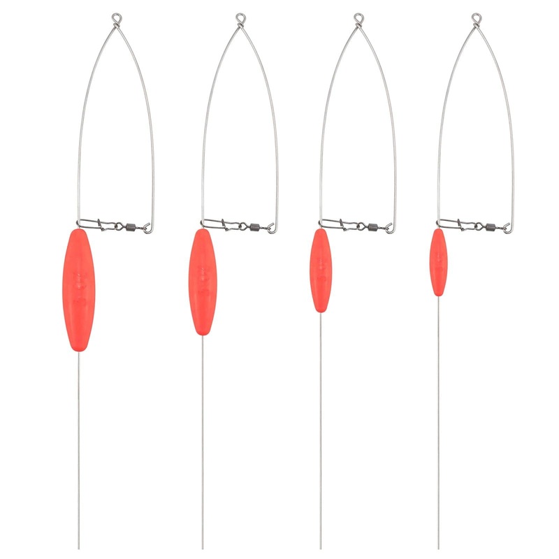 Dr.Fish 4pcs Bottom Bouncers for Walleye Rig
