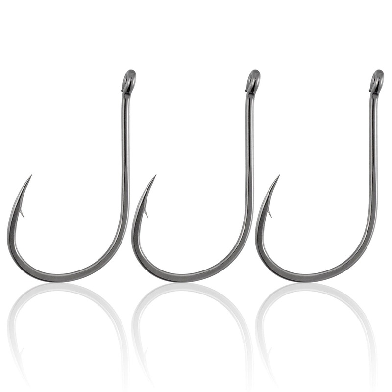 Dr.Fish 50pcs Drop Shot Hooks #2 to 3/0