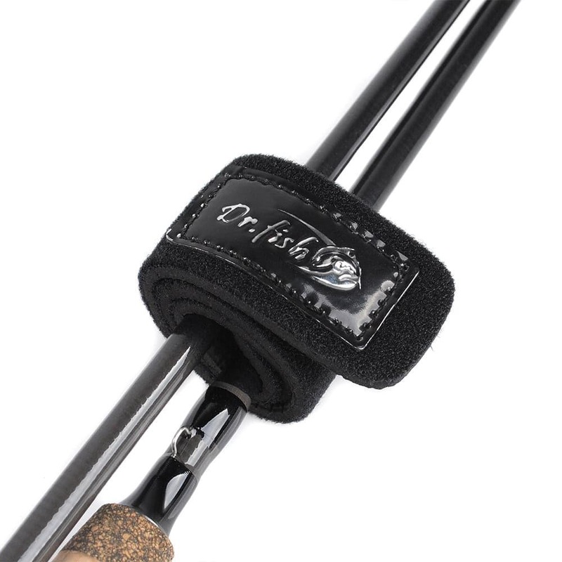Dr.Fish 6pcs Fishing Rod Tie Strap