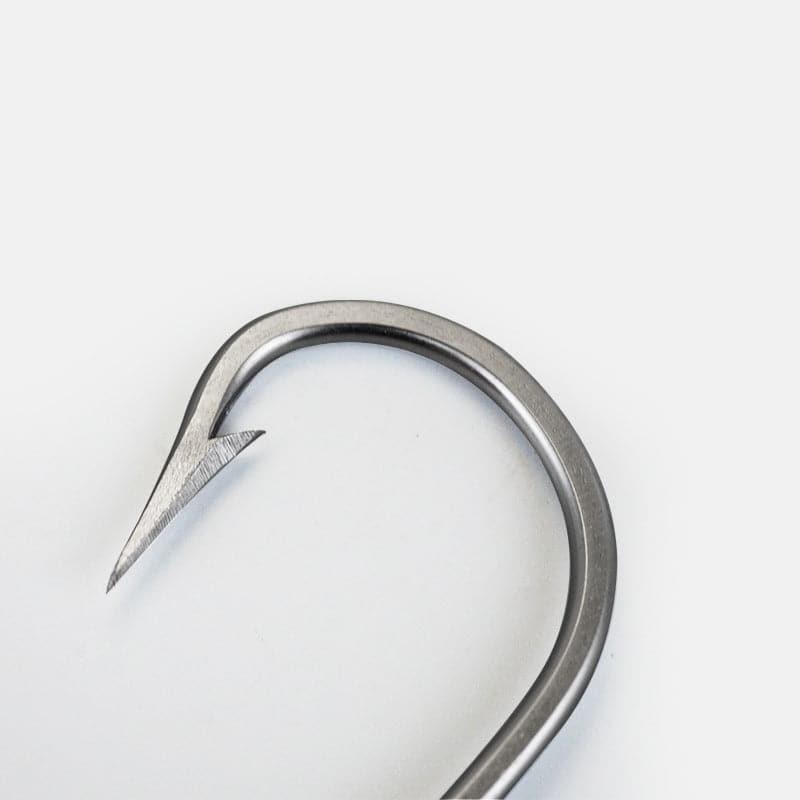 Dr.Fish 2pcs Saltwater Fishing Hooks with Steel Cable