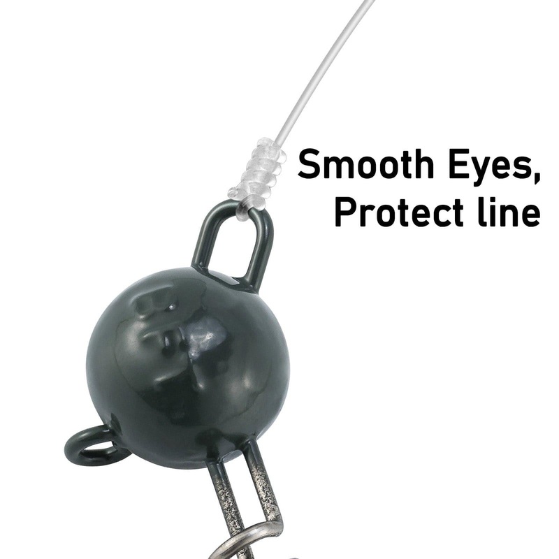 Dr.Fish Corkscrew Jig Heads 0.17oz to 0.7oz