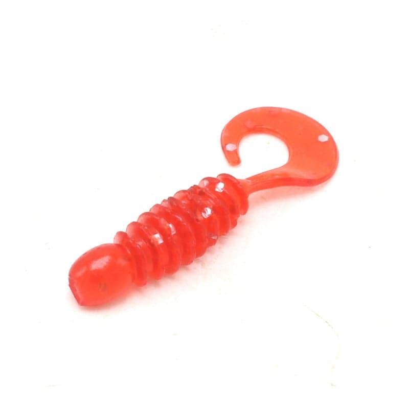 Dr.Fish 14pcs Soft Plastic Grubs 1.57”