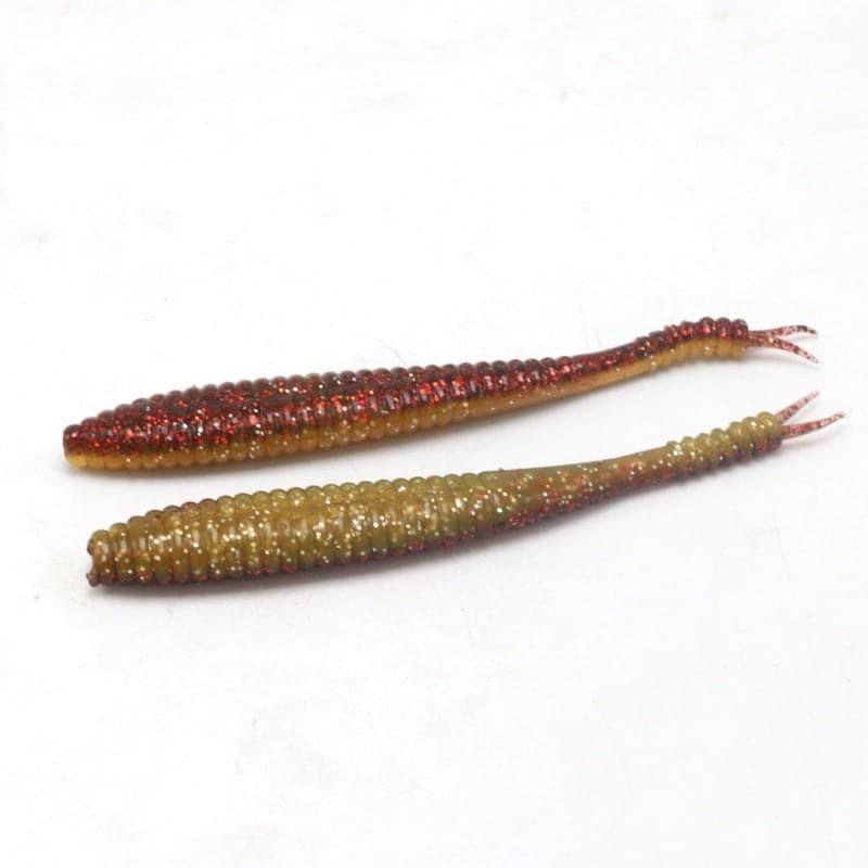 Dr.Fish 6/7pcs Split Tail Swimbaits 3.78”
