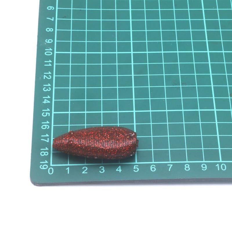 Dr.Fish 6pcs TTT Fat Worms 1.97”