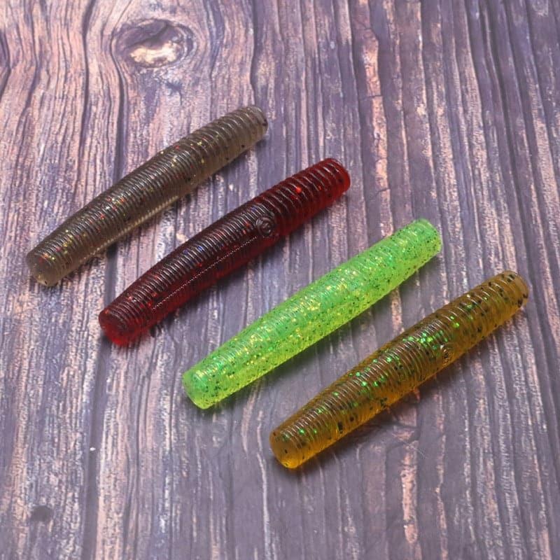 Dr.Fish 8/10pcs Floating Worms 2.75”