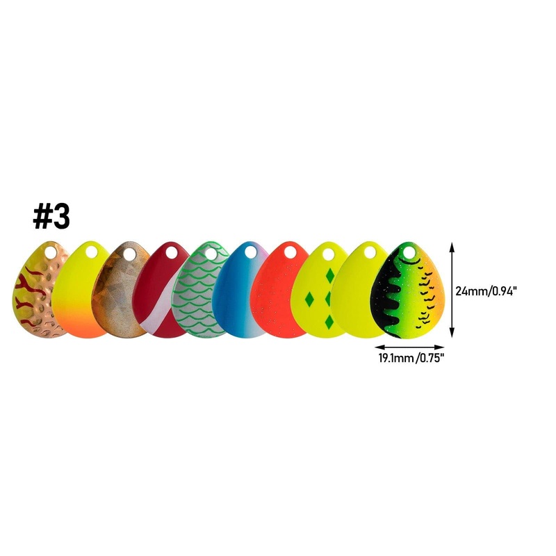 Dr.Fish Lot Colorado Blades Kit