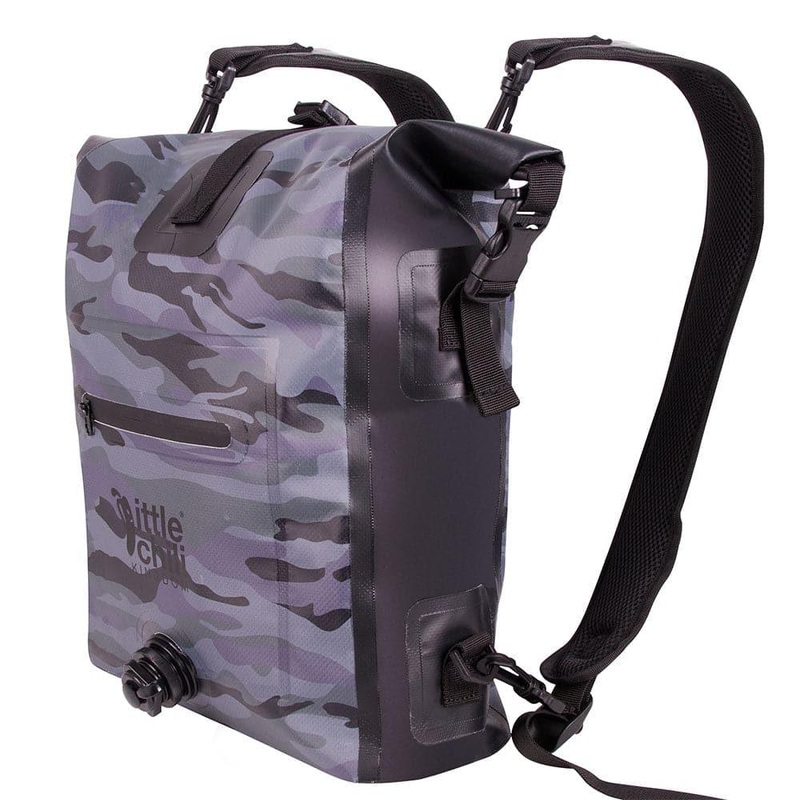 Dr.Fish 25L Dry Bag Backpack|Gray Camo|Dark Blue|Sky Blue|Red|Yellow