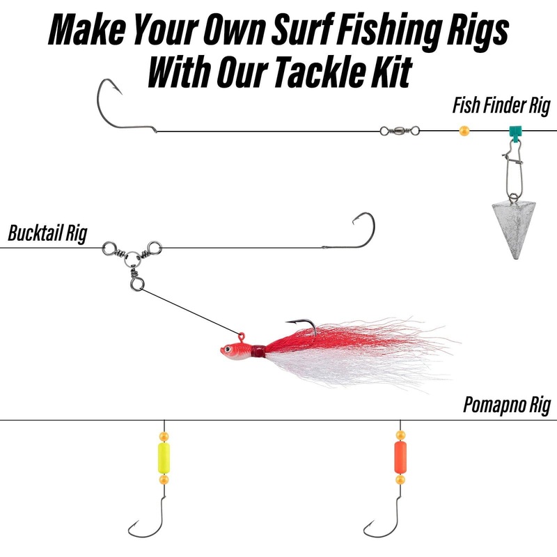 Dr.Fish 269pcs Surf Fishing Tackles Kit