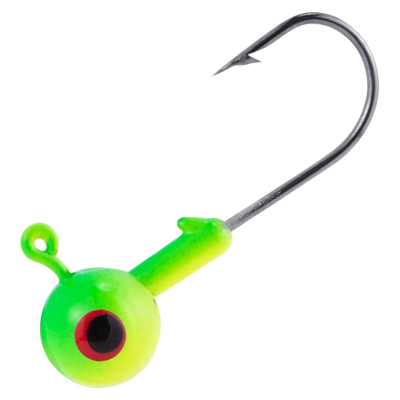 Dr.Fish 20pcs Big Eye Jig Heads 1/32oz-1/2oz