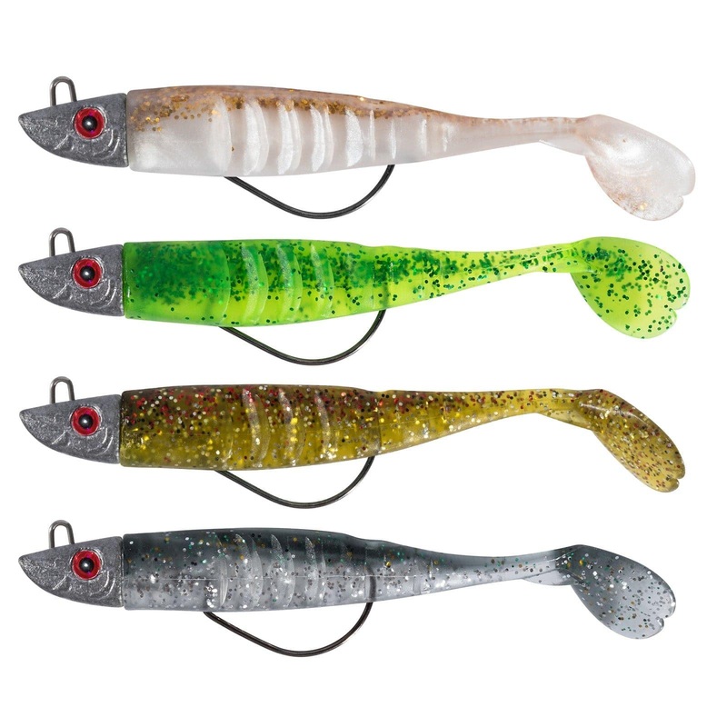 Dr.Fish 3pcs Soft Plastic Swimbait 5.11” 0.94oz
